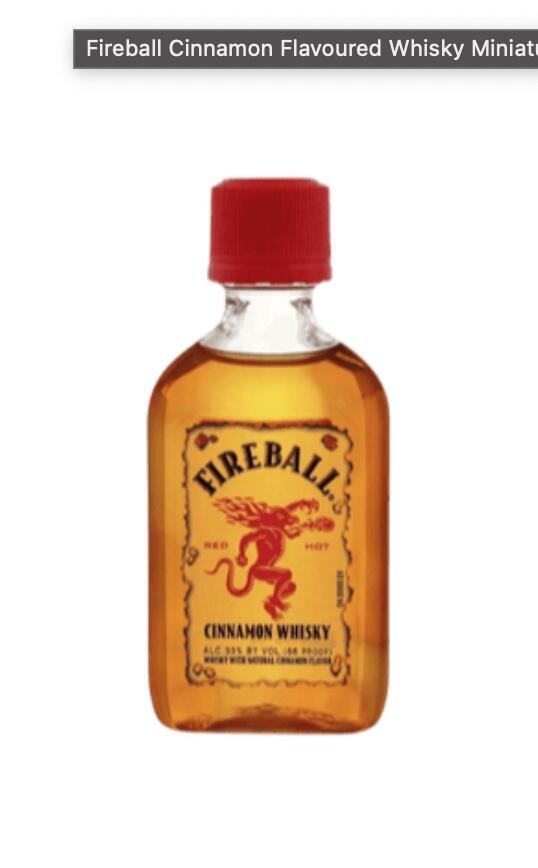 FIREBALL CINN WHISKY MINI 50ML