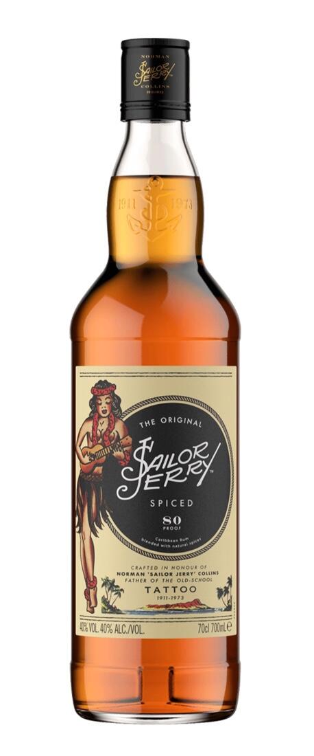 Sailor Jerry Spiced Rum 700ml
