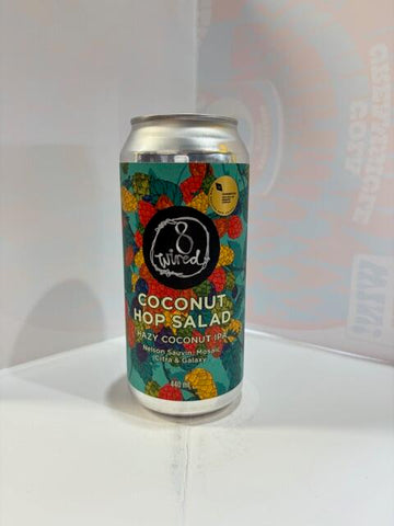 8 Wired - Coconut Hop Salad Hazy IPA 6% 440ML