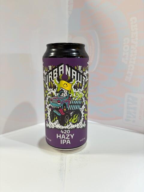 Urbanaut - 420 Dank Hazy IPA 6% 440ML