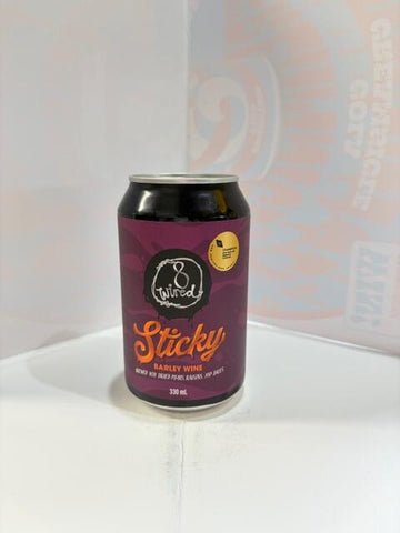 8 Wired - Sticky Barley Wine with Dried Plums Raisins and Dates12% 330ML