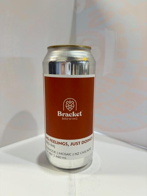 Bracket - No Feelings Just Doings Red IPA 7.2% 440ML