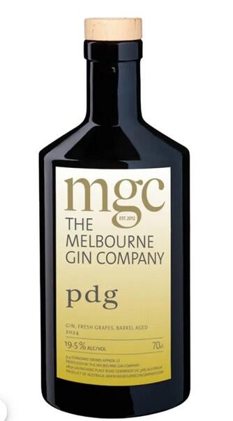 The Melbourne Gin Company PDG Fresh Grapes Barrel Aged 19% 700ML
