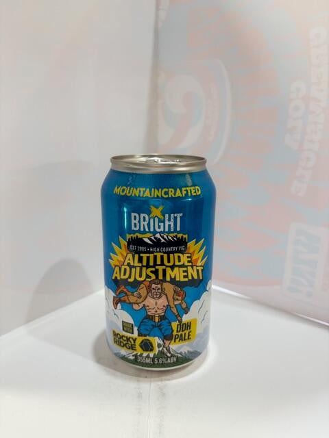 Bright - X Rocky Ridge Altitude Adjustment DDH Pale Ale 5.6% 355ml