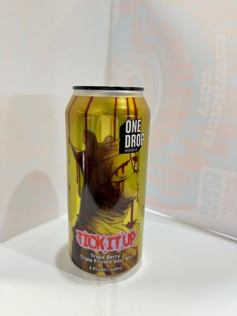 One Drop - Tick it Up Triple Berry Triple Fruited Sour Ale 5.5% 440ML