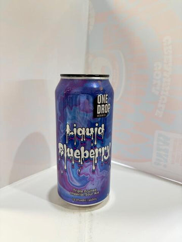 One Drop - Liquid Blueberry Triple Fruited Imp Sour Ale 10% 440ML