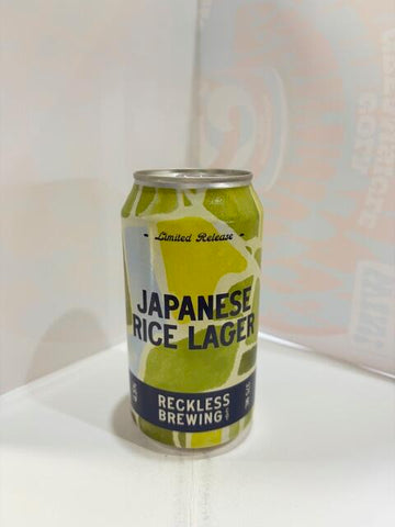 Reckless - Japanese Rice Lager 4.5% 375ml