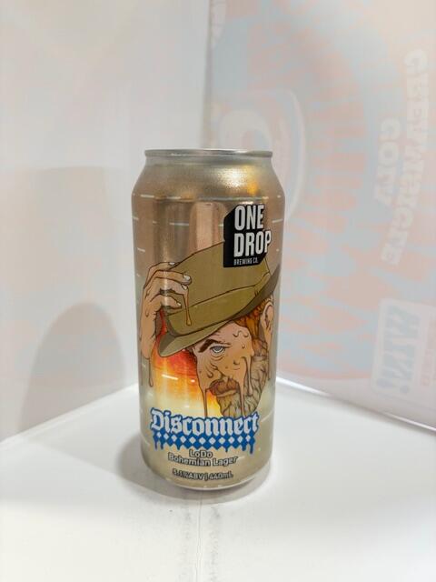 One Drop - Disconnect Lodo Bohemian Lager 5.1% 440ML