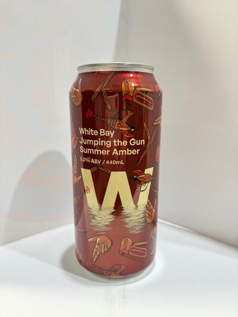 White bay - Jumping the gun summer Amber 5% 440ML