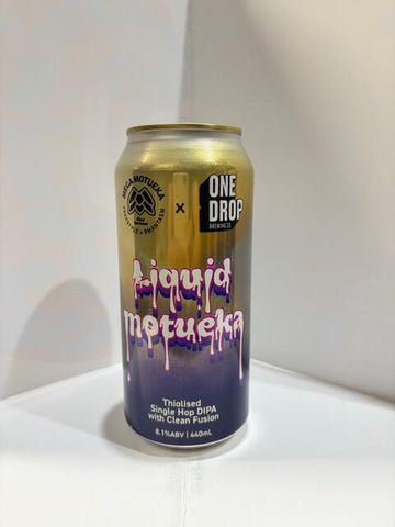 One Drop - Liquid Motueka Thiolised Single Hop DIPA with Clean Fusion 8.1% 440ml