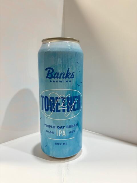 Banks - Fly Together Triple Oat Cream IPA 10% 500ML