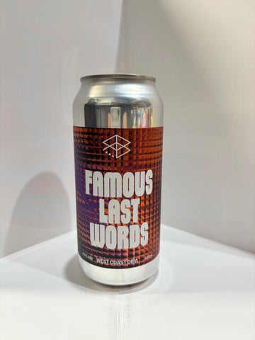 Range - Famous Last Words West Coast DIPA 8.5% 440ml