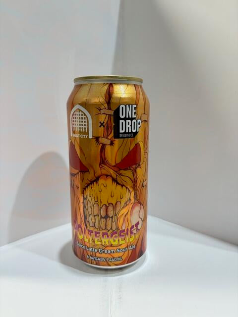 One Drop - X Vault City Poltergeist Spice Latte Cream Sour Ale 6.66% 440ml