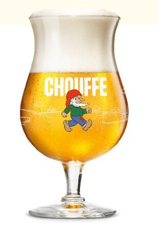 glassware - la chouffe