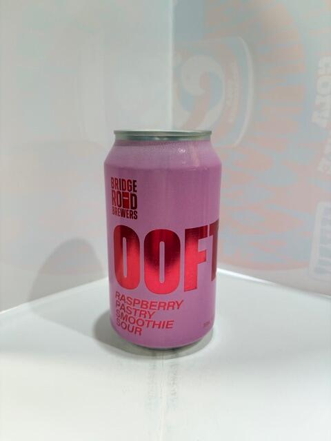 Bridge Road - OOFT Raspberry Pastry Smoothie Sour 6.0% 355ml