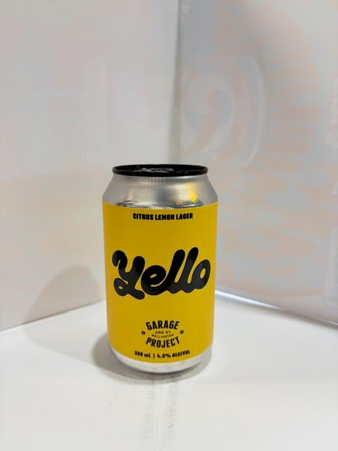 Garage Project - Yello Citrus Lemon Lager 4.5% 330ml