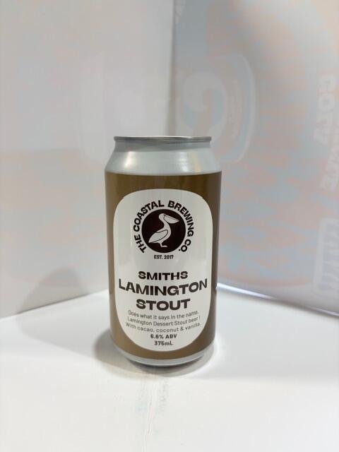 The Coastal Brewing - Smiths Lamington Stout 6.6% 375ML