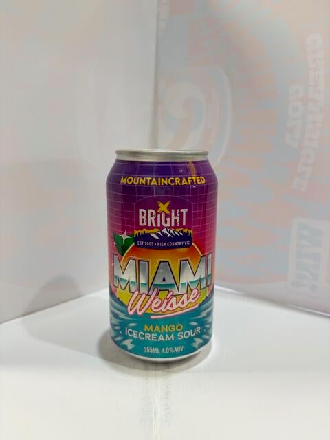 Bright - Miami Weisse Mango Icecream Sour 4% 355ML