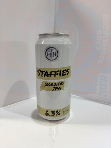 Hargreaves Hill - Staffies Brewers IPA 6.3% 440ml