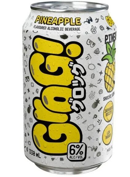 Grog! - Pineapple Japanese Soda 6.0% 330ml