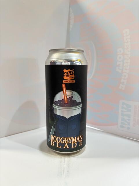 450 North - Boogeyman Blade Slushy XXXL Smoothie Sour Strawberry Apricot lemon and cream 5.3% 473ML