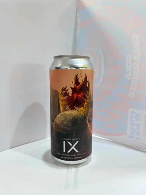 Adroit Theory - IX (Death Edition) Imp Hazy IPA 8.4% 473ML