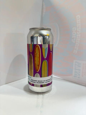 Bottle Logic - Banzai Break Berliner Weisse Ale with Acai Strawberry Banana BlueBerry Coconut 6% 473ML