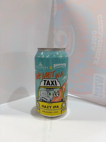 Blackman's - X Behemoth We Met In A Taxi Hazy IPA 6.3% 375ml
