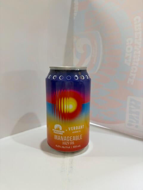 Mountain Culture - X Verdant Manageable Hazy IPA 6.2% 355ml