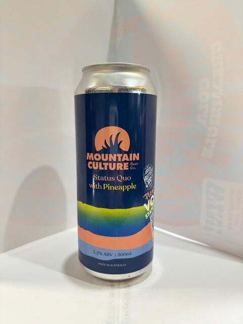 Mountain Culture - Status Quo with Pineapple Pale Ale 5.2% 500ml