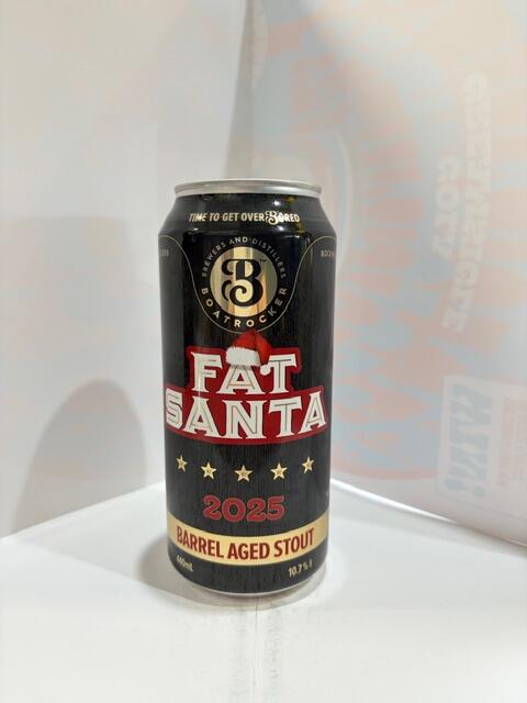 Boatrocker - Fat Santa 2025 Barrel Aged Imperial Stout 10.7% 440ml