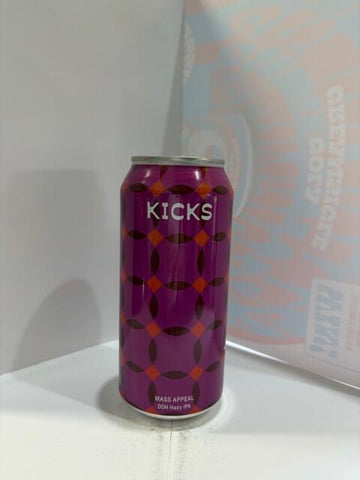 Kicks - Mass Appeal DDH Hazy IPA 6.9% 440ML