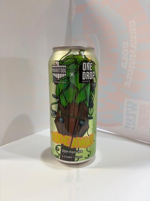 One Drop - X Parrotdog Hide Away DDH IPA 6.2% 440ML