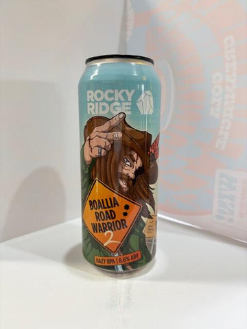 Rocky Ridge - Boallia Rd Warrior 2 Hazy  IIPA 8.6% 500ml