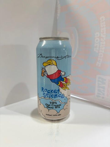 Dangerous Ale - Rocket Science TIPA Oat Cream IPA 10% 440ML