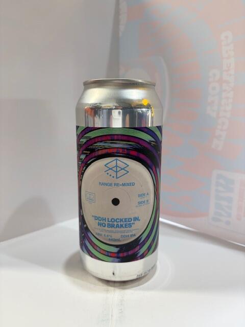 Range - Remixed DDH Locked In No Brakes DDH IPA 6.6% 440ML