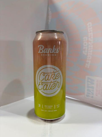 Banks - Cake Eater Nectaron & Citra DDH Oat Cream DIPA 8.0% 500ml