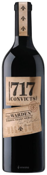 717 Convicts - The Warden - Barossa Valley Shiraz