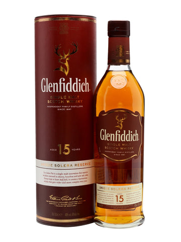 Glenfiddich - 15 year old Single Malt Scotch Whisky
