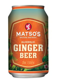 Matsos Ginger Beer Can 330ml