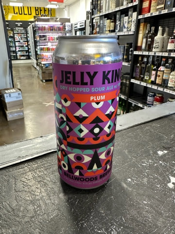 Bellwoods - Jelly King Dry Hopped Sour ale with Plum 5.6% 473ML