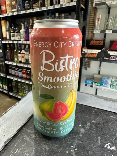 Energy City - Bistro Pink Guava Banana Smoothie Sour 6.5% 473ml