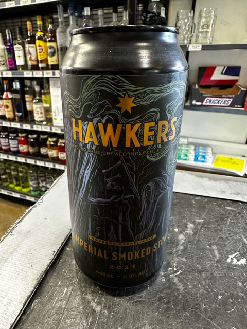 Hawkers - BBA Imperial Smoked Stout 2023 11.9% 440mlc