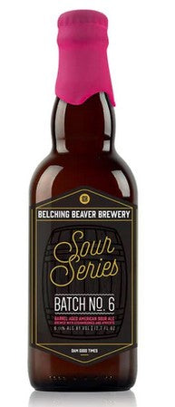 Belching Beaver - Batch #6 - Barrel aged Sour With Strawberries and Apricots