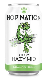 Hop Nation - Giddy Middy Hazy Pale 3.5% 355ml