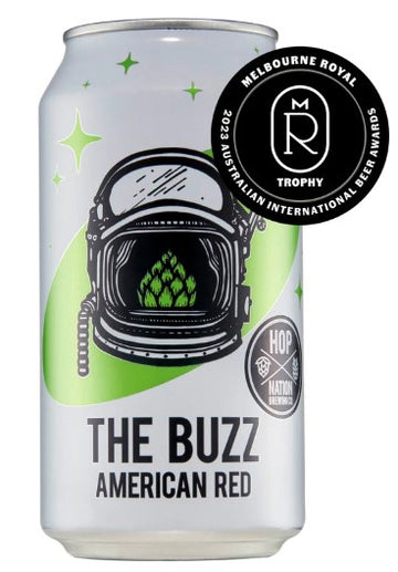 Hop Nation - The Buzz American Red IPA 6.0% 355ml