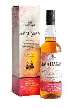 Amahagan - Malt Whisky YAMAZAKURA wood finish 47% 700ML